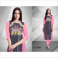 SHOPPING WORLD  NEW AMARICAN CRAPE KURTIS